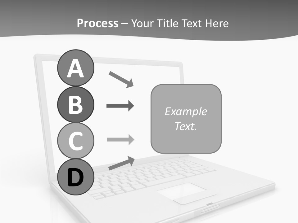 Mobile Business Symbol PowerPoint Template