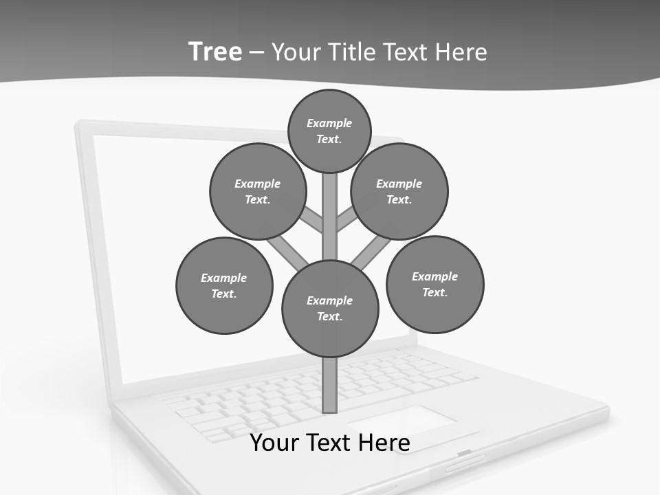 Mobile Business Symbol PowerPoint Template