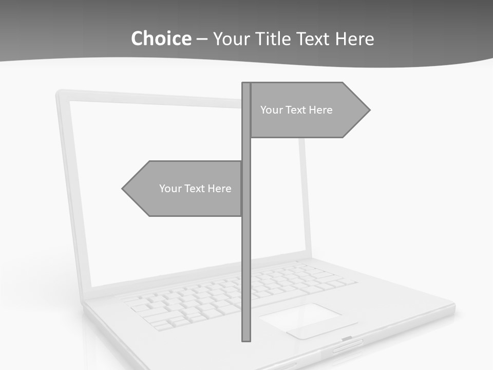 Mobile Business Symbol PowerPoint Template