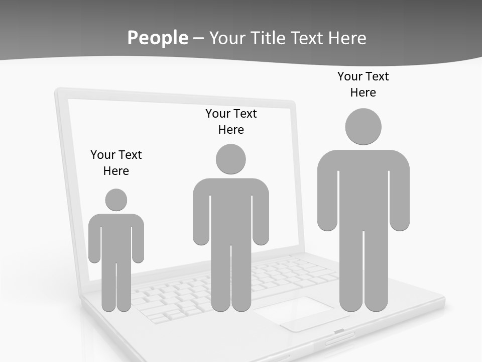 Mobile Business Symbol PowerPoint Template