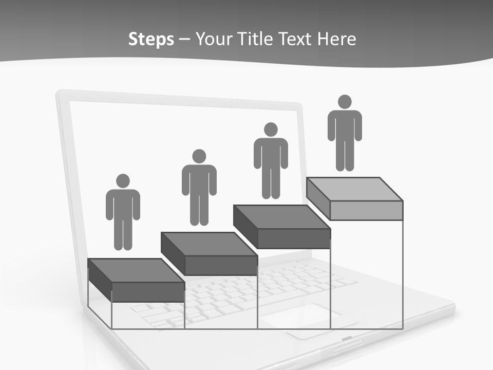Mobile Business Symbol PowerPoint Template