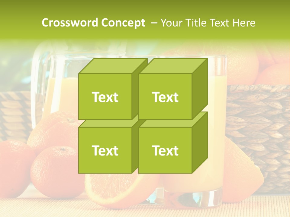 Consumer Cut Kitchen PowerPoint Template