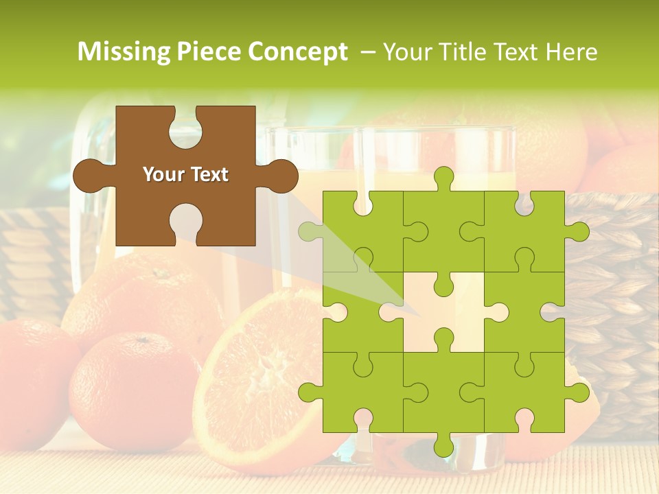 Consumer Cut Kitchen PowerPoint Template