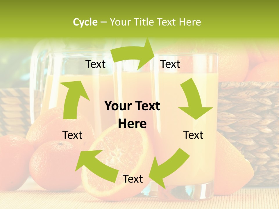 Consumer Cut Kitchen PowerPoint Template