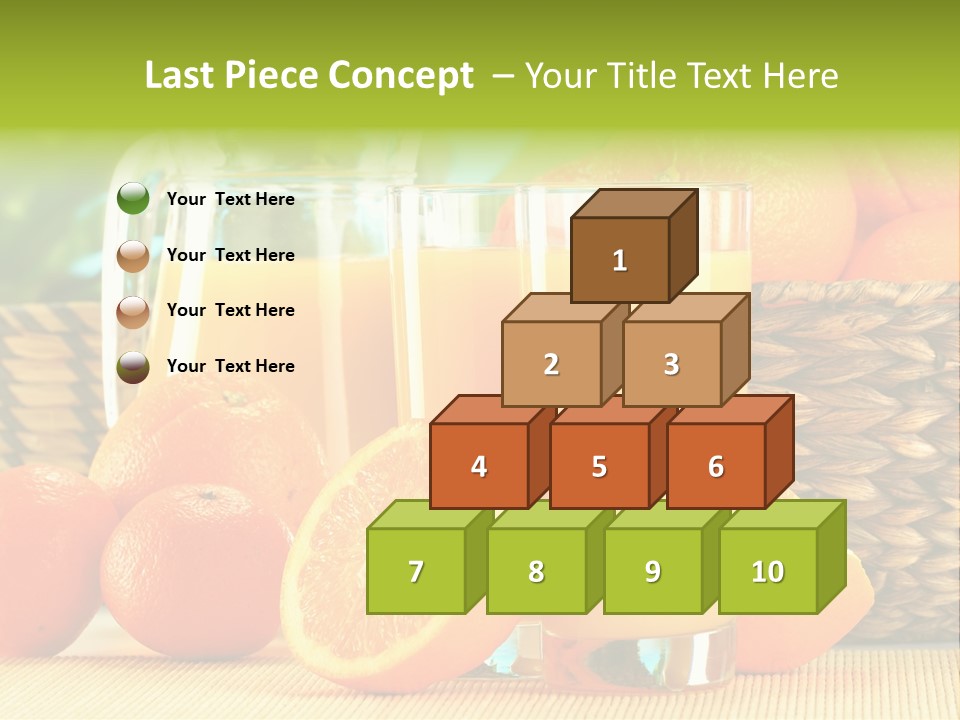 Consumer Cut Kitchen PowerPoint Template