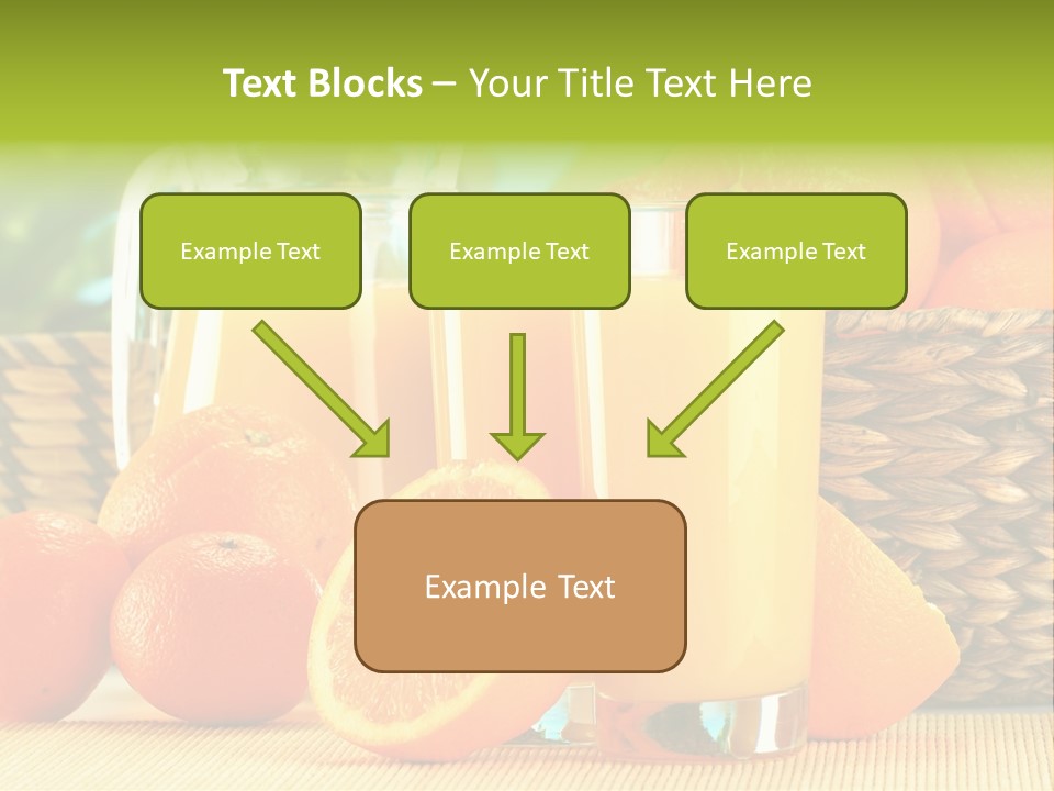 Consumer Cut Kitchen PowerPoint Template