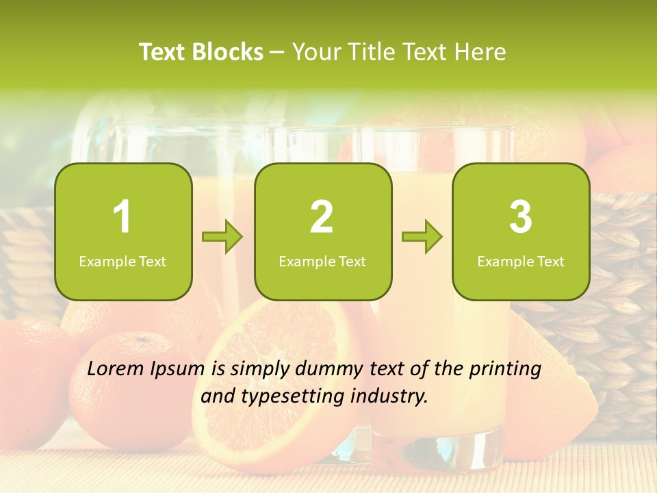 Consumer Cut Kitchen PowerPoint Template