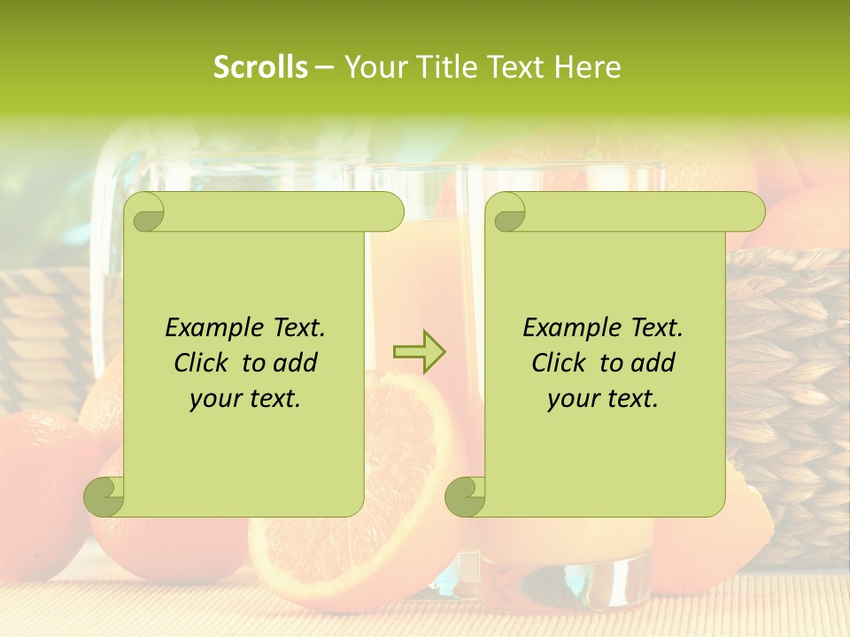 Consumer Cut Kitchen PowerPoint Template