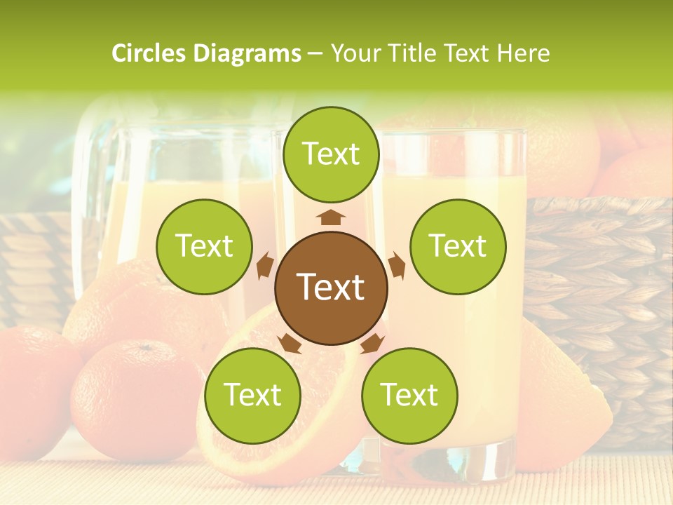 Consumer Cut Kitchen PowerPoint Template