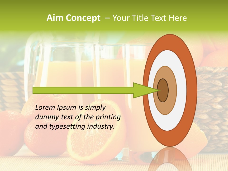 Consumer Cut Kitchen PowerPoint Template