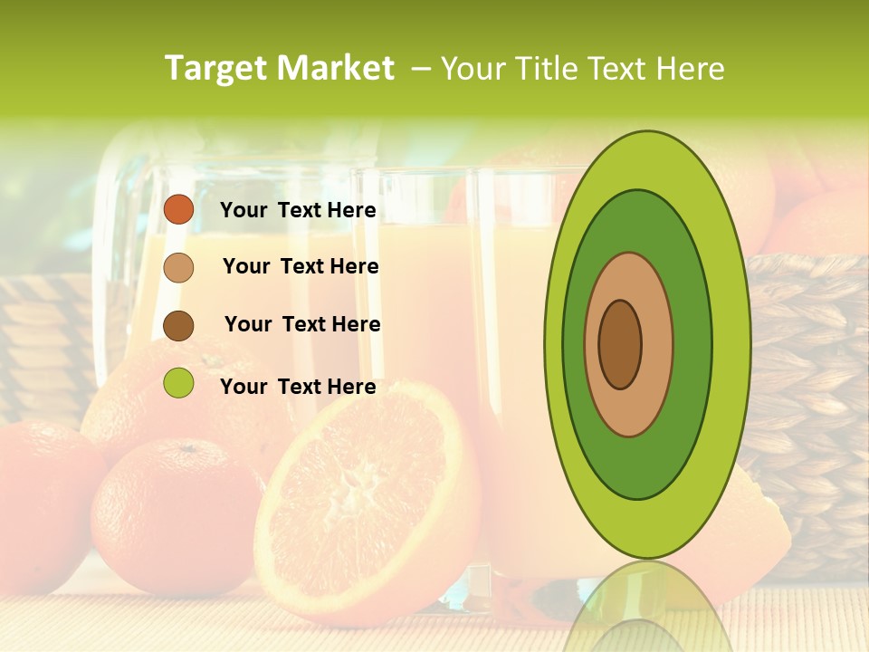 Consumer Cut Kitchen PowerPoint Template