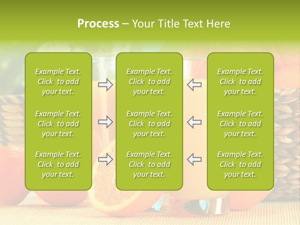 Consumer Cut Kitchen PowerPoint Template