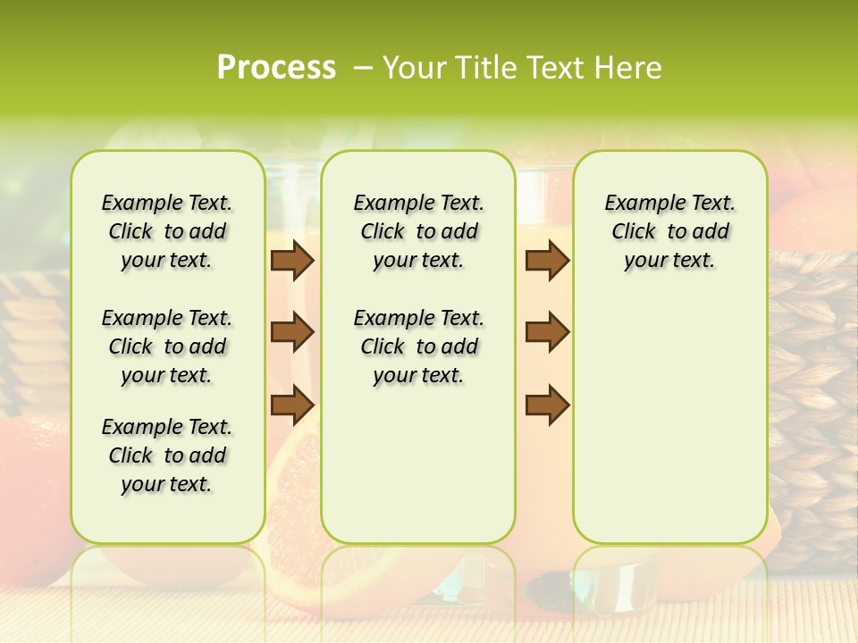 Consumer Cut Kitchen PowerPoint Template