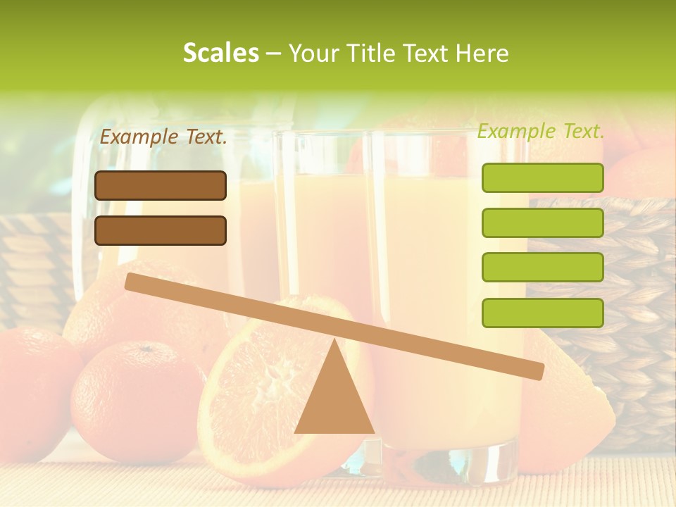 Consumer Cut Kitchen PowerPoint Template