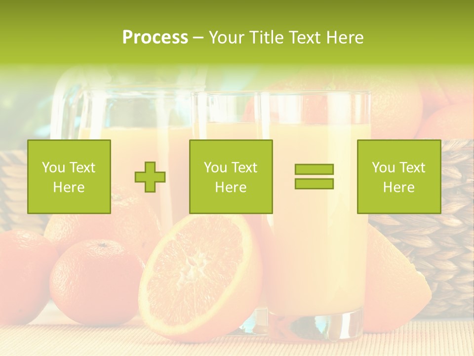 Consumer Cut Kitchen PowerPoint Template