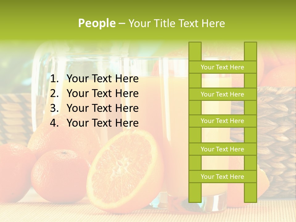 Consumer Cut Kitchen PowerPoint Template