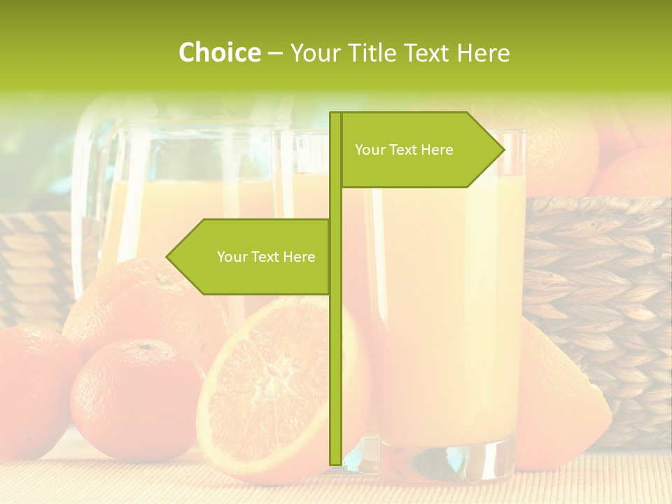 Consumer Cut Kitchen PowerPoint Template