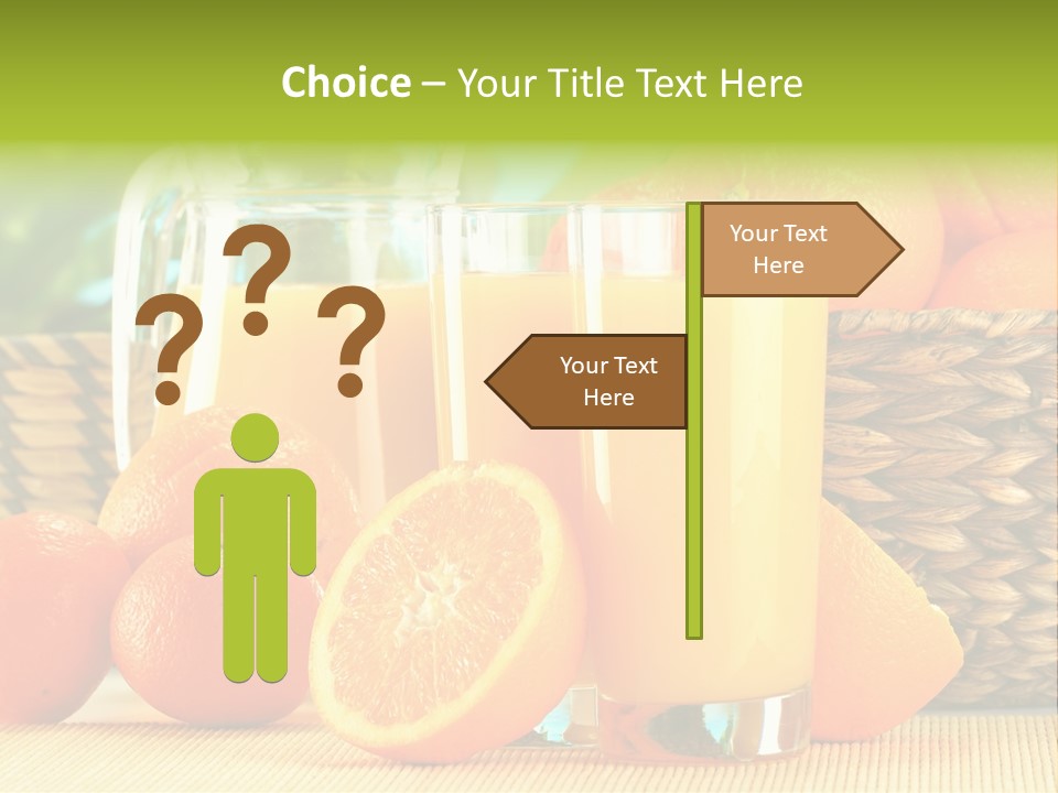 Consumer Cut Kitchen PowerPoint Template