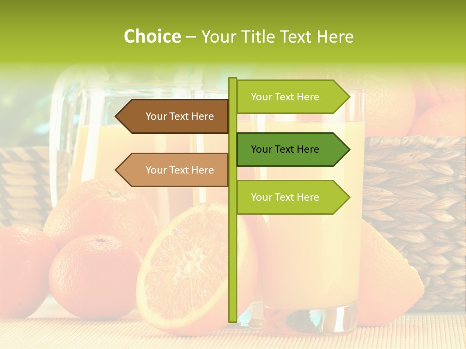 Consumer Cut Kitchen PowerPoint Template