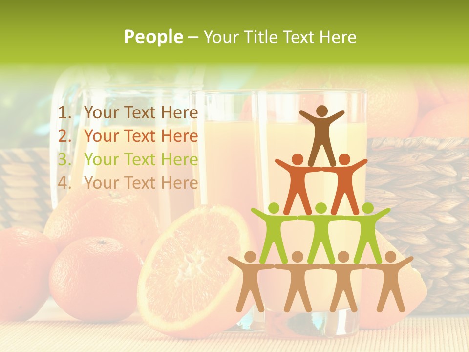 Consumer Cut Kitchen PowerPoint Template