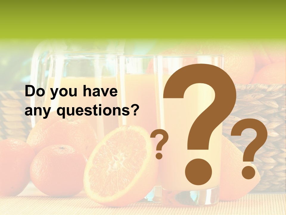 Consumer Cut Kitchen PowerPoint Template