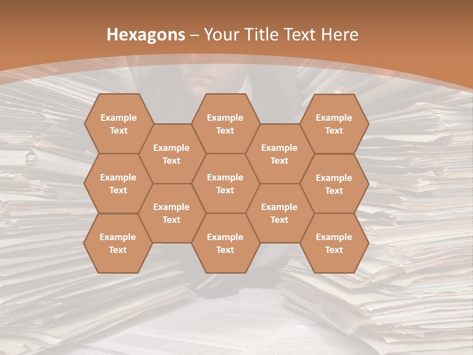 Looking Files Serious PowerPoint Template
