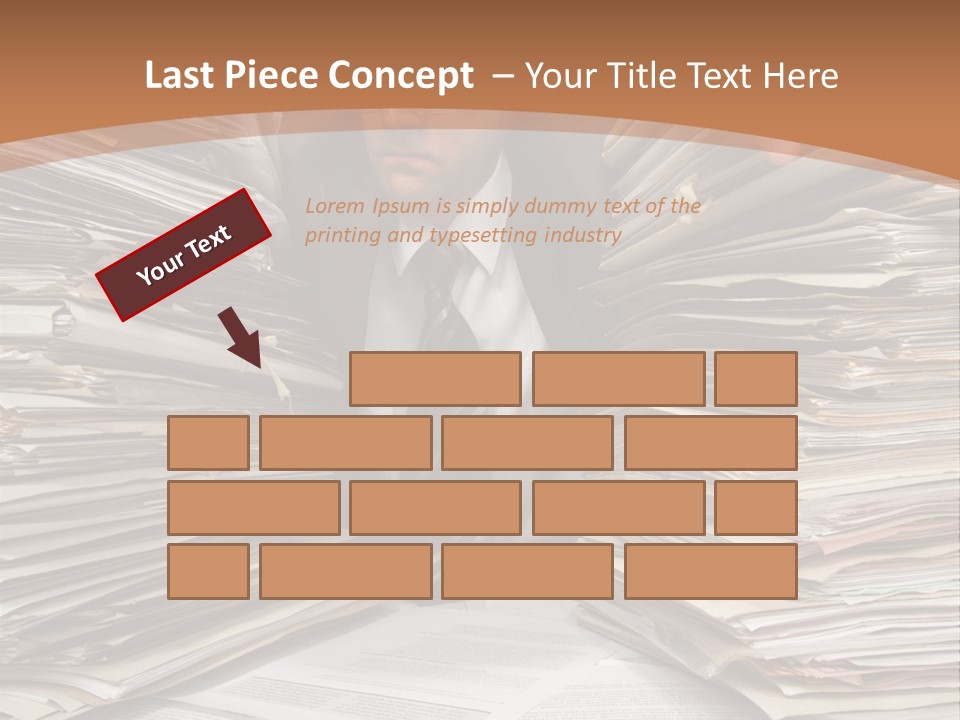 Looking Files Serious PowerPoint Template