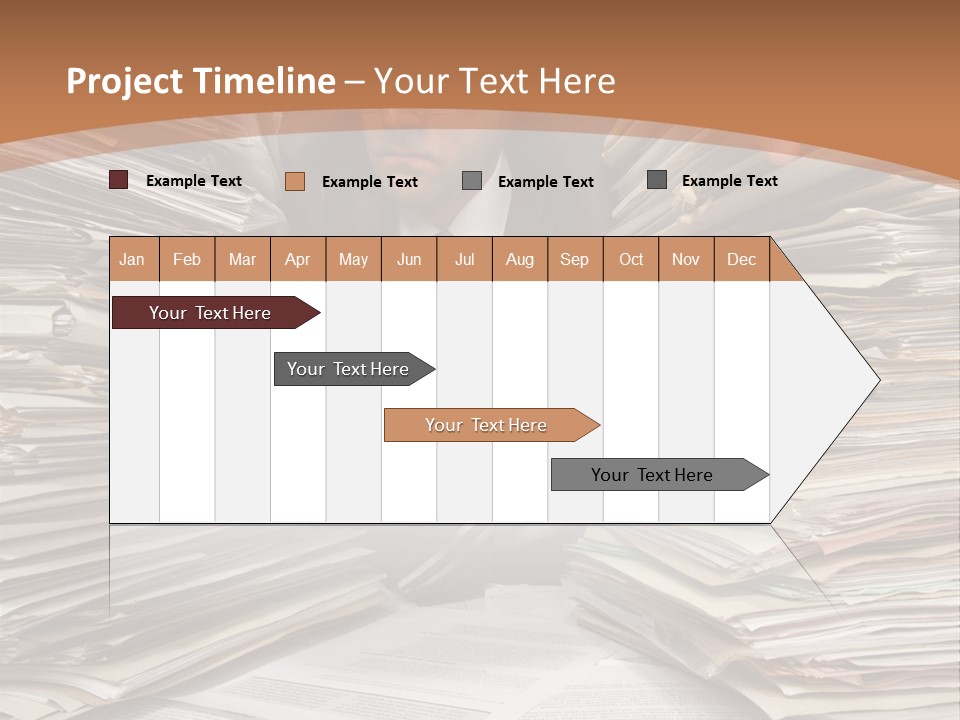 Looking Files Serious PowerPoint Template