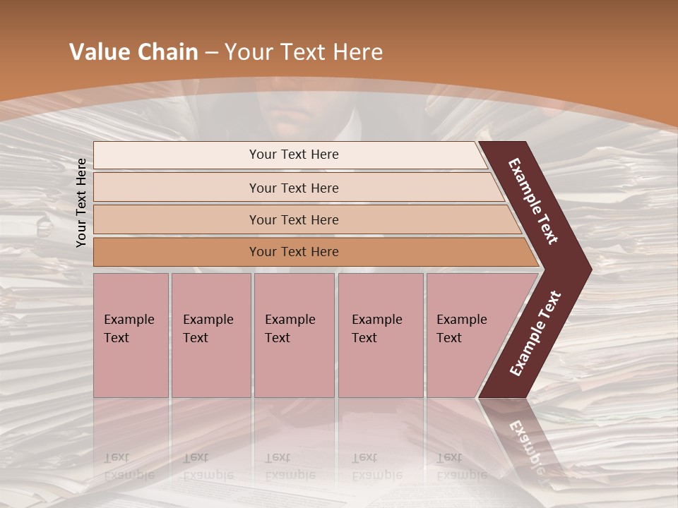 Looking Files Serious PowerPoint Template