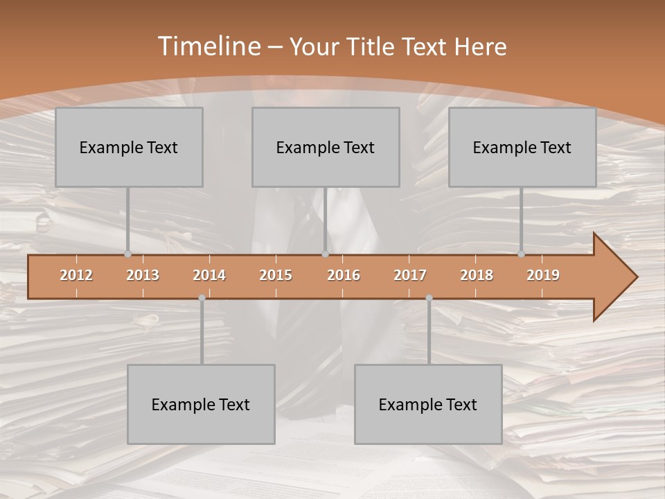 Looking Files Serious PowerPoint Template