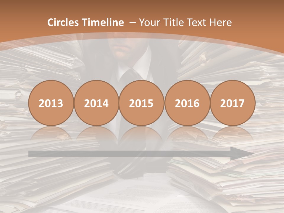 Looking Files Serious PowerPoint Template