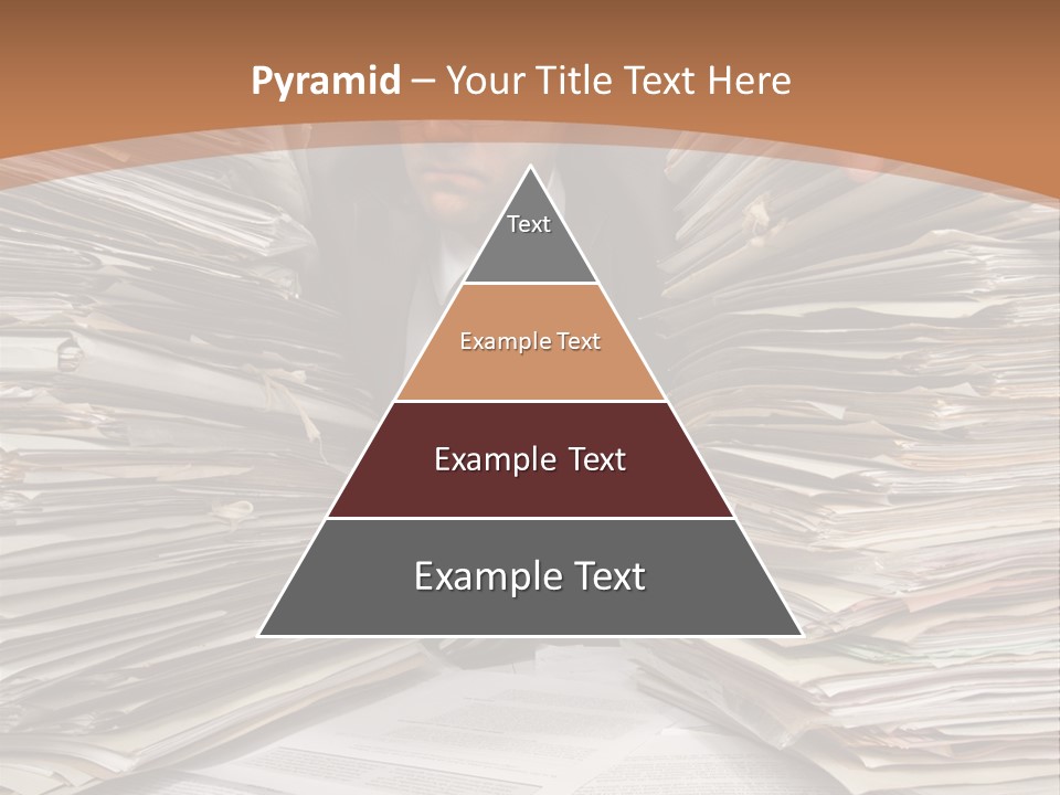 Looking Files Serious PowerPoint Template