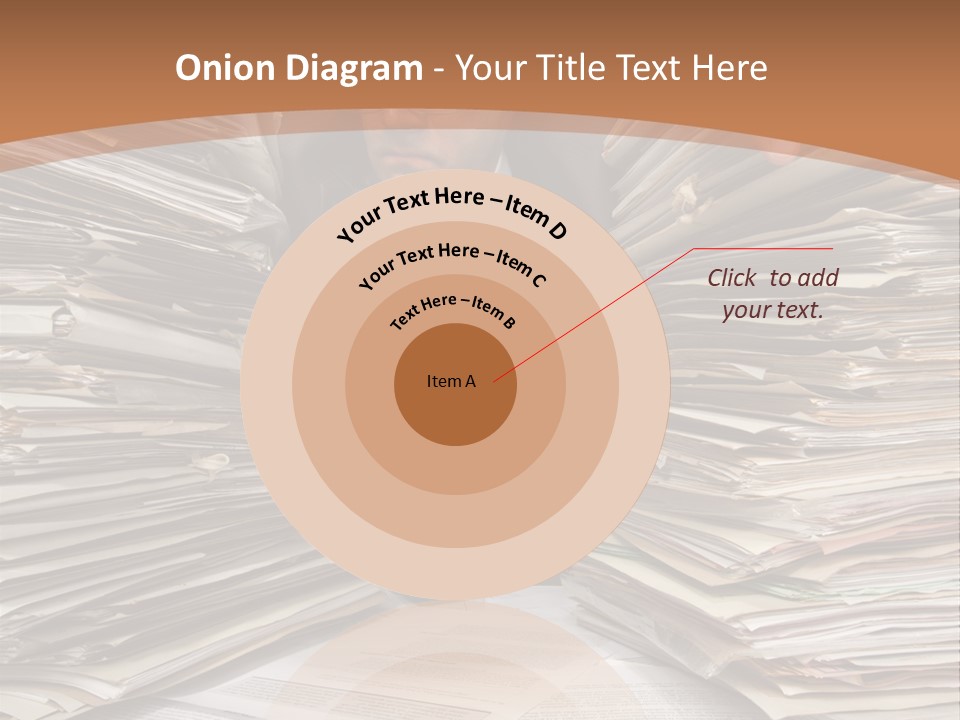 Looking Files Serious PowerPoint Template