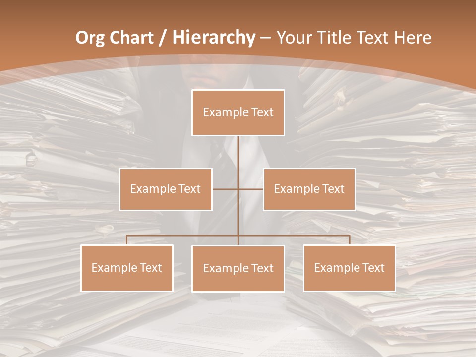 Looking Files Serious PowerPoint Template