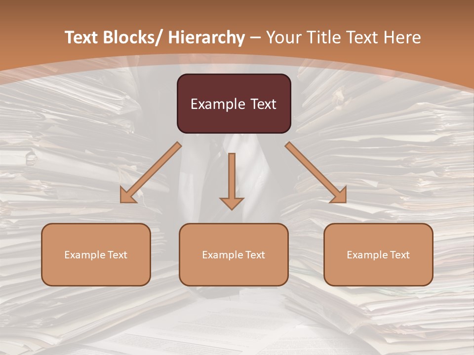 Looking Files Serious PowerPoint Template