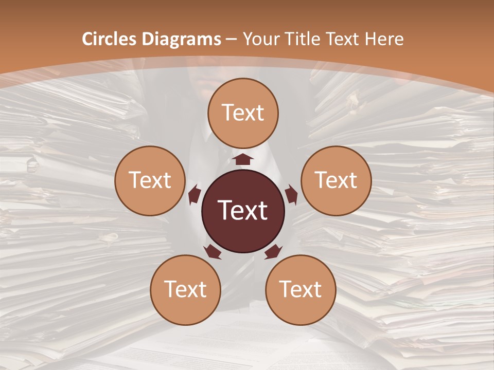 Looking Files Serious PowerPoint Template