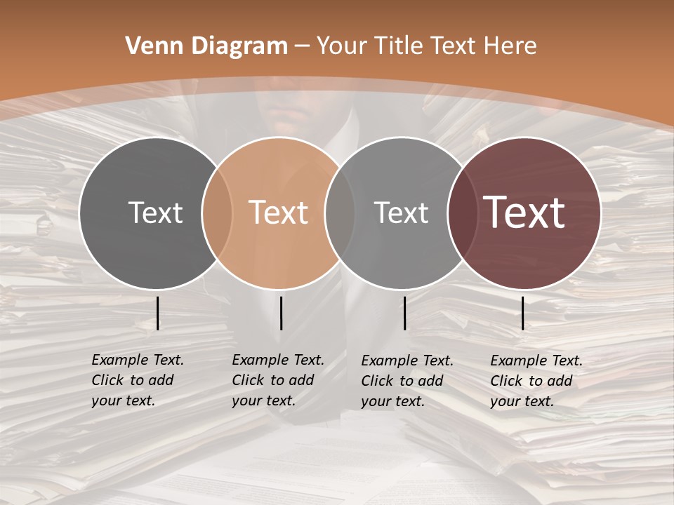 Looking Files Serious PowerPoint Template