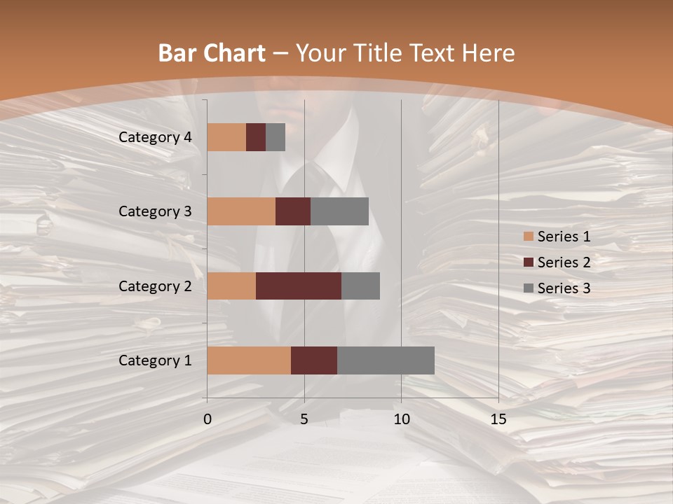 Looking Files Serious PowerPoint Template
