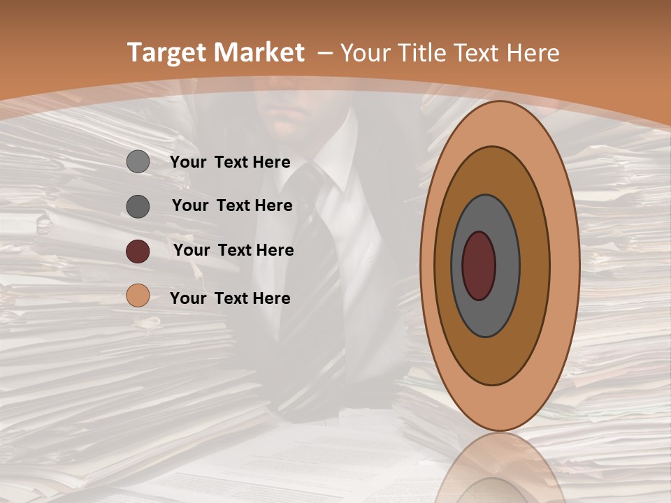 Looking Files Serious PowerPoint Template