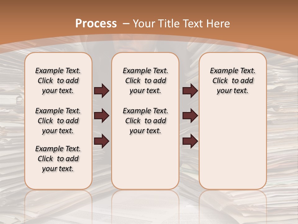 Looking Files Serious PowerPoint Template