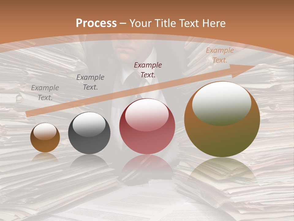 Looking Files Serious PowerPoint Template