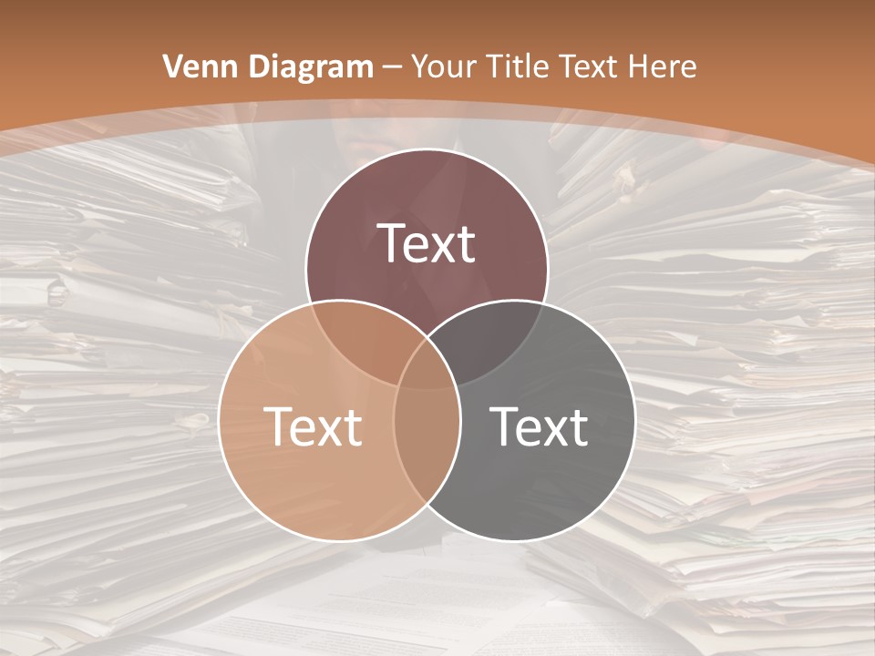 Looking Files Serious PowerPoint Template