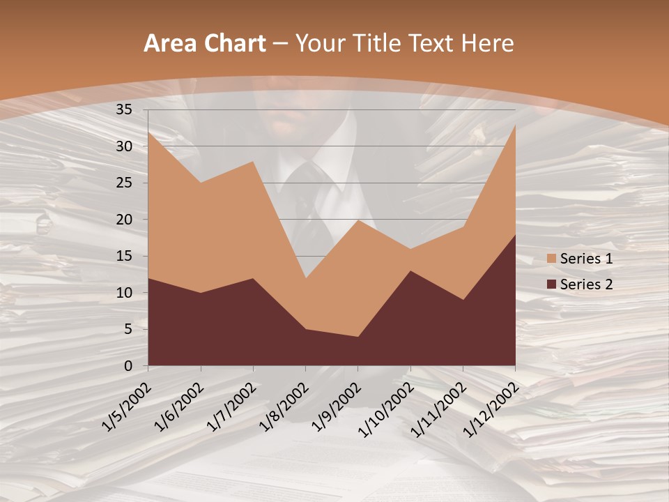 Looking Files Serious PowerPoint Template