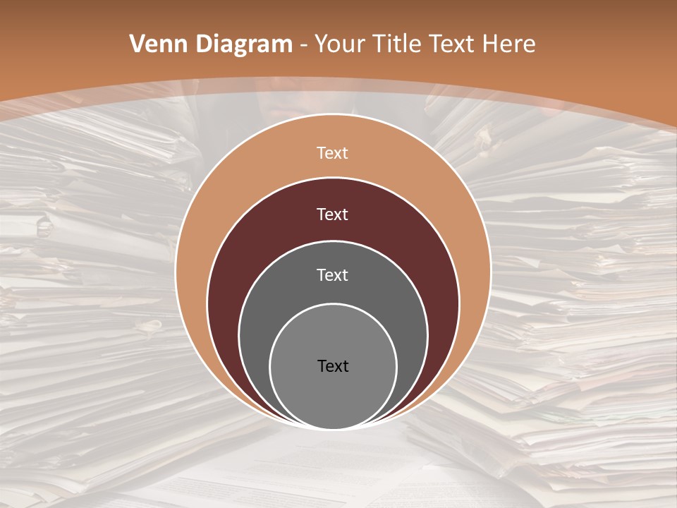 Looking Files Serious PowerPoint Template