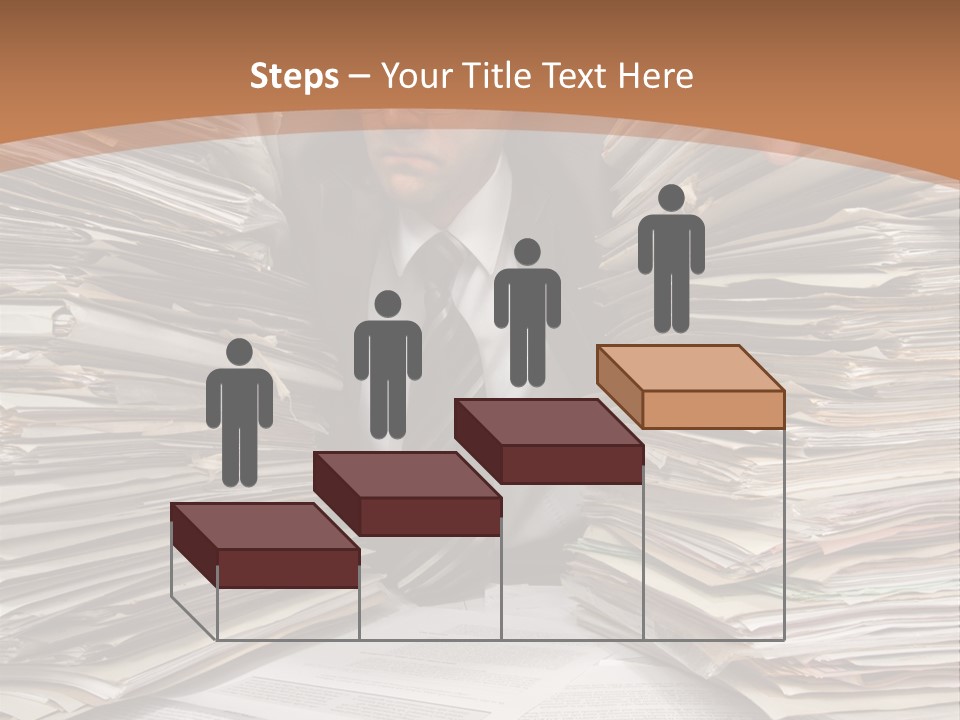 Looking Files Serious PowerPoint Template