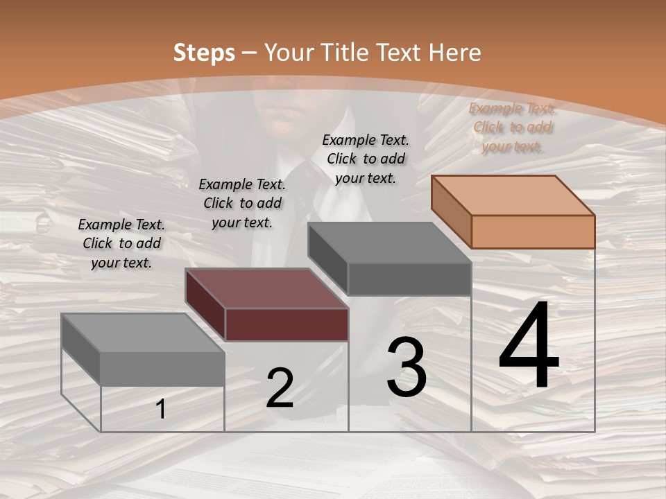 Looking Files Serious PowerPoint Template