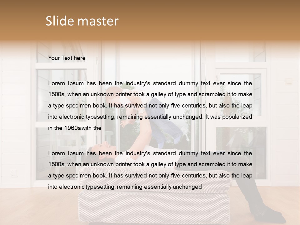 Female Baby Women PowerPoint Template