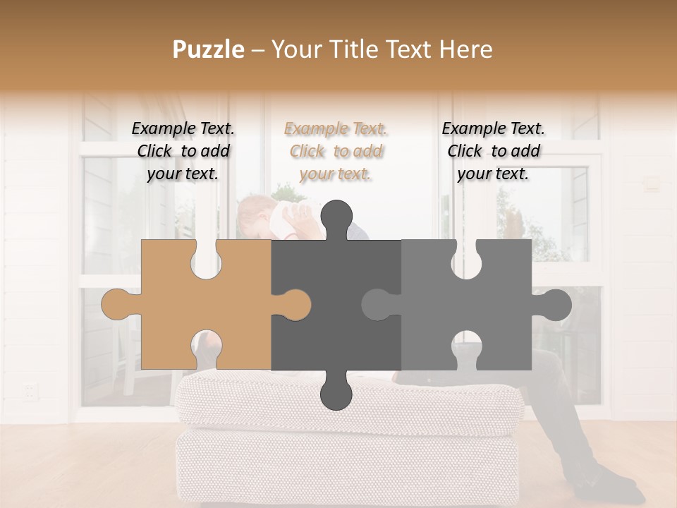 Female Baby Women PowerPoint Template