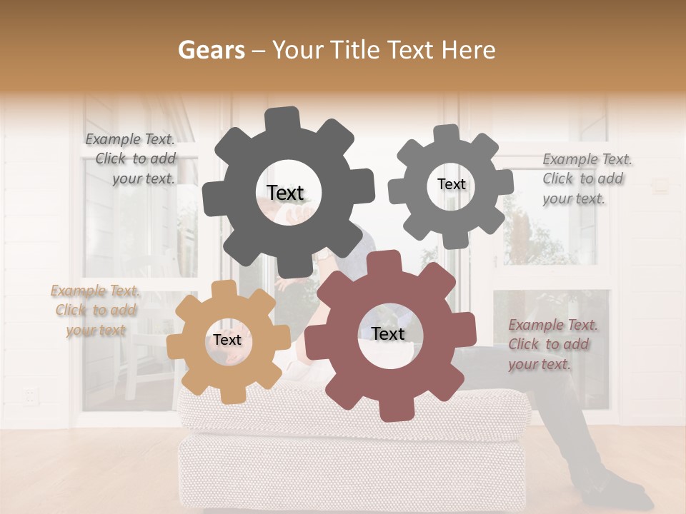 Female Baby Women PowerPoint Template