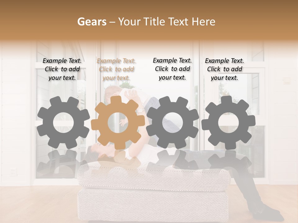 Female Baby Women PowerPoint Template